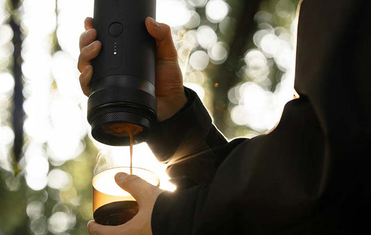 Geniet van verse espresso, waar je ook heen gaat!