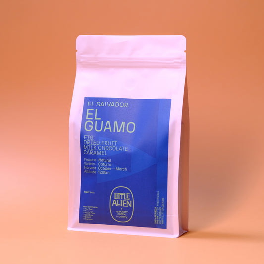 El Salvador El Guamo — vers gebrande Arabica koffiebonen