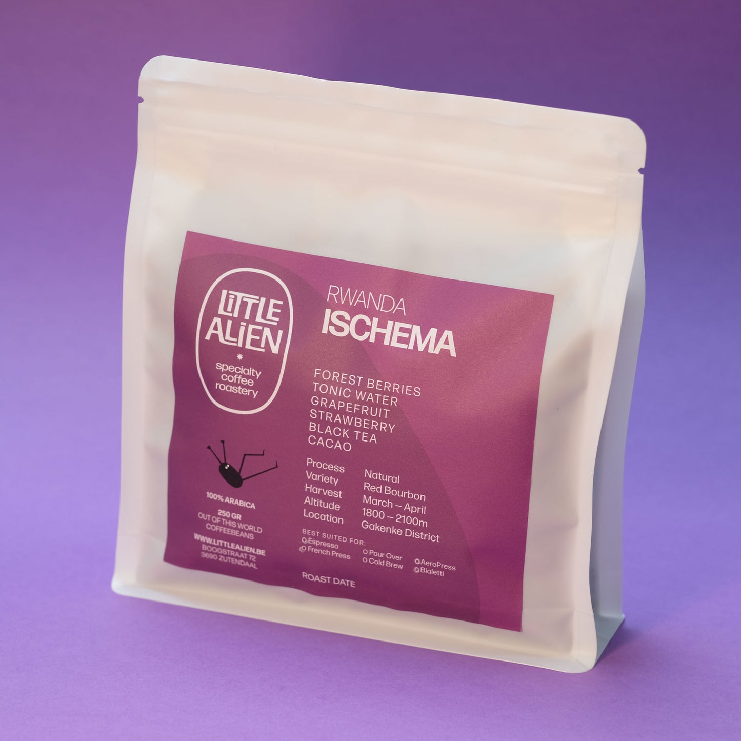Rwanda Ischema — vers gebrande Arabica koffiebonen